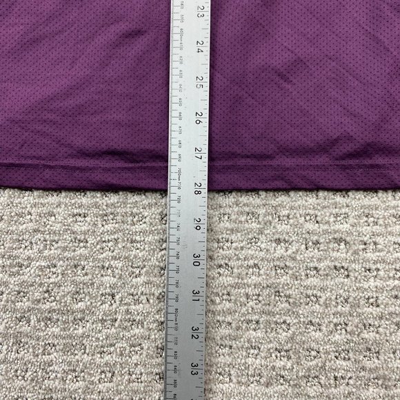 FILA F4 Athletic Shirt Men Large L Purple Gray Polyester Running Gym Workout - Picture 11 of 11